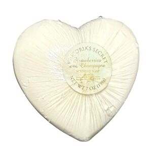 Vintage Victoria's Secret Strawberries & Champagne Heart Shaped Soap 7 oz  HTF